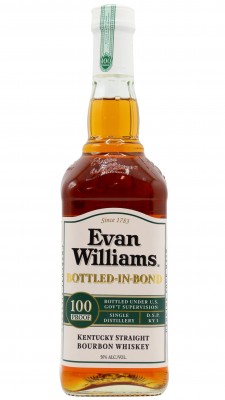 Evan Williams Bottled In Bond 100 Proof 4 year old