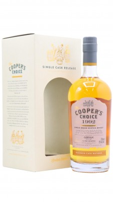 Girvan Cooper's Choice - Single Bourbon Cask #133087 1992 26 year old