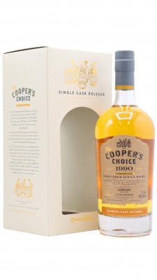 Girvan Cooper's Choice - Single Bourbon Cask #169111 1990 30 year old