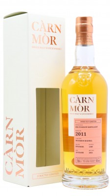 Miltonduff Carn Mor Strictly Limited - Bourbon Cask Finish 2011 10 year old