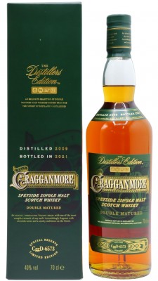 Cragganmore Distillers Edition 2021 2009 12 year old