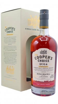 Royal Brackla Cooper's Choice - Single Port Cask #9599 2014 8 year old