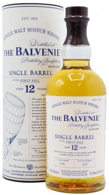 Balvenie Single Barrel #2791 2010 12 year old