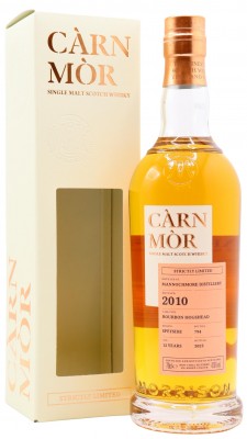 Mannochmore Carn Mor Strictly Limited - Bourbon Cask Finish 2010 12 year old