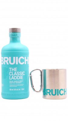Bruichladdich The Classic Laddie & Metal Mug Gift Pack