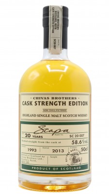 Scapa Chivas Brother Cask Strength Edition 1993 20 year old