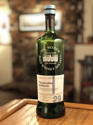 Cameronbridge SMWS G4.18 (29 year - May 1989) "The paradise patisserie" - 2nd-fill ex-Bourbon barrel - 54.7% ABV