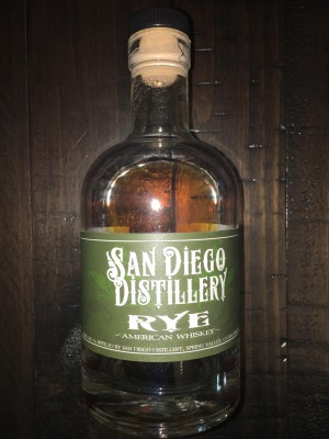 San Diego Distillery Rye American Whiskey