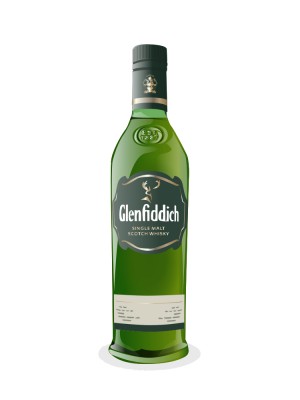 Glenfiddich 12 Year Old 15 Year Old 18 Year Old 3 x 20cl