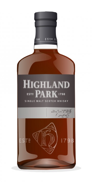 Highland Park 25 Year Old Flat Bottle