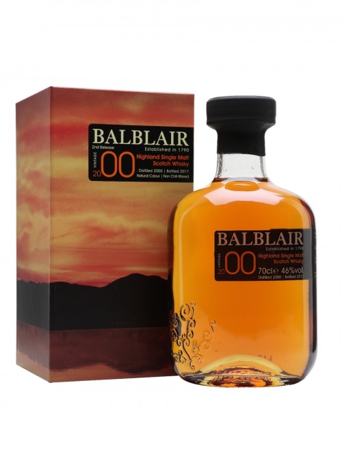 Balblair 2000 2nd release bottled 2017